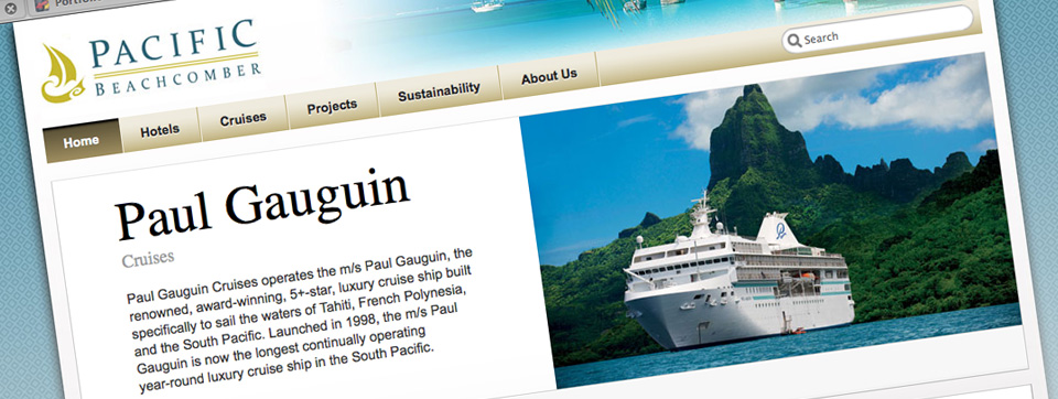 Pacific Beachcomber CMS